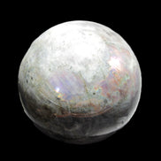 Labradorite sphere 102mm 1520g in sunlight - Rocks and Things Store