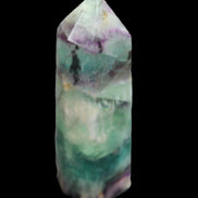 Rainbow Fluorite obelisk 88*26*29mm 144g in sunlight - Rocks and Things Store