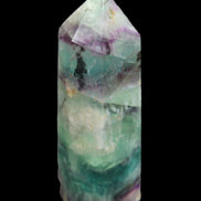 Rainbow Fluorite obelisk 88*26*29mm 144g in sunlight - Rocks and Things Store