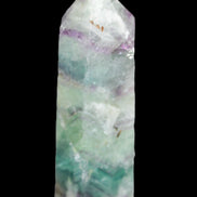 Rainbow Fluorite obelisk 88*26*29mm 144g in sunlight - Rocks and Things Store