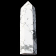 Howlite wand 83mm 81g in sunlight - Rocks and Things Store