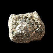 Pyrite cluster 34mm 44g in sunlight - Rocks and Things Store