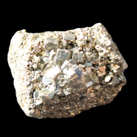 Pyrite cluster 34mm 44g in sunlight - Rocks and Things Store