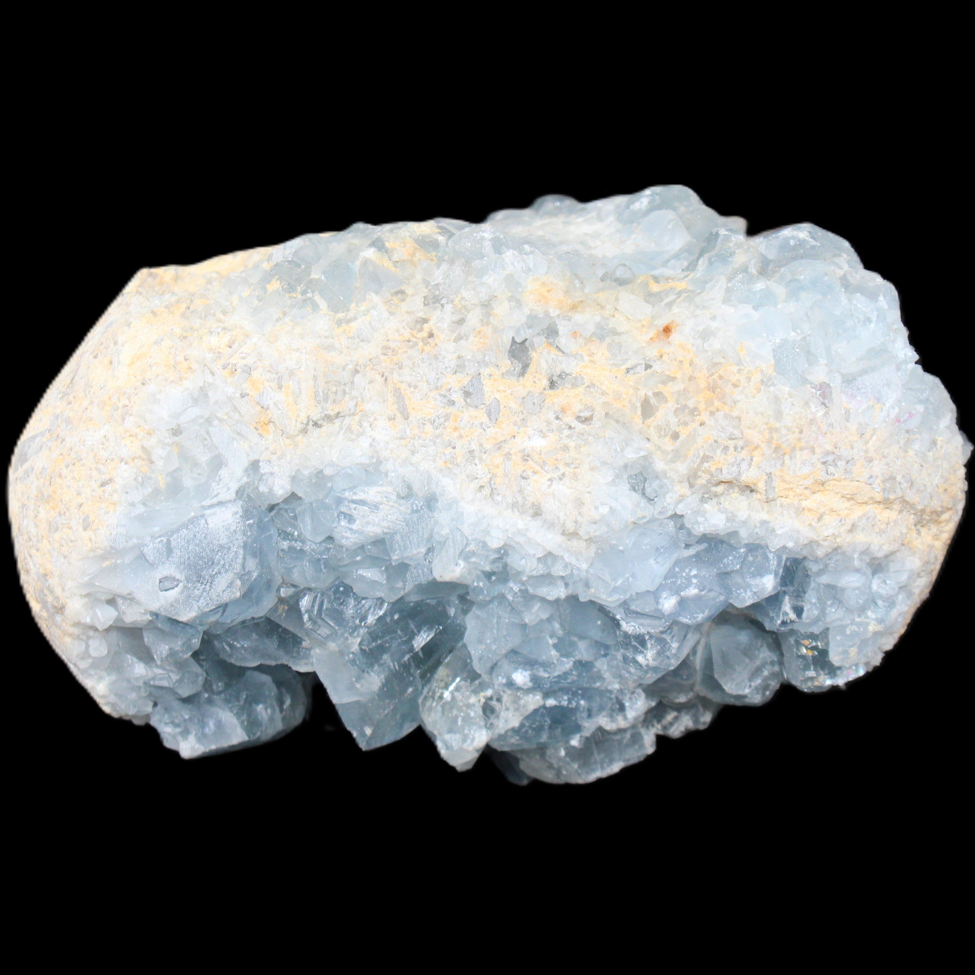 Blue Celestite 130*110*82mm 1784g in sunlight - Rocks and Things Store