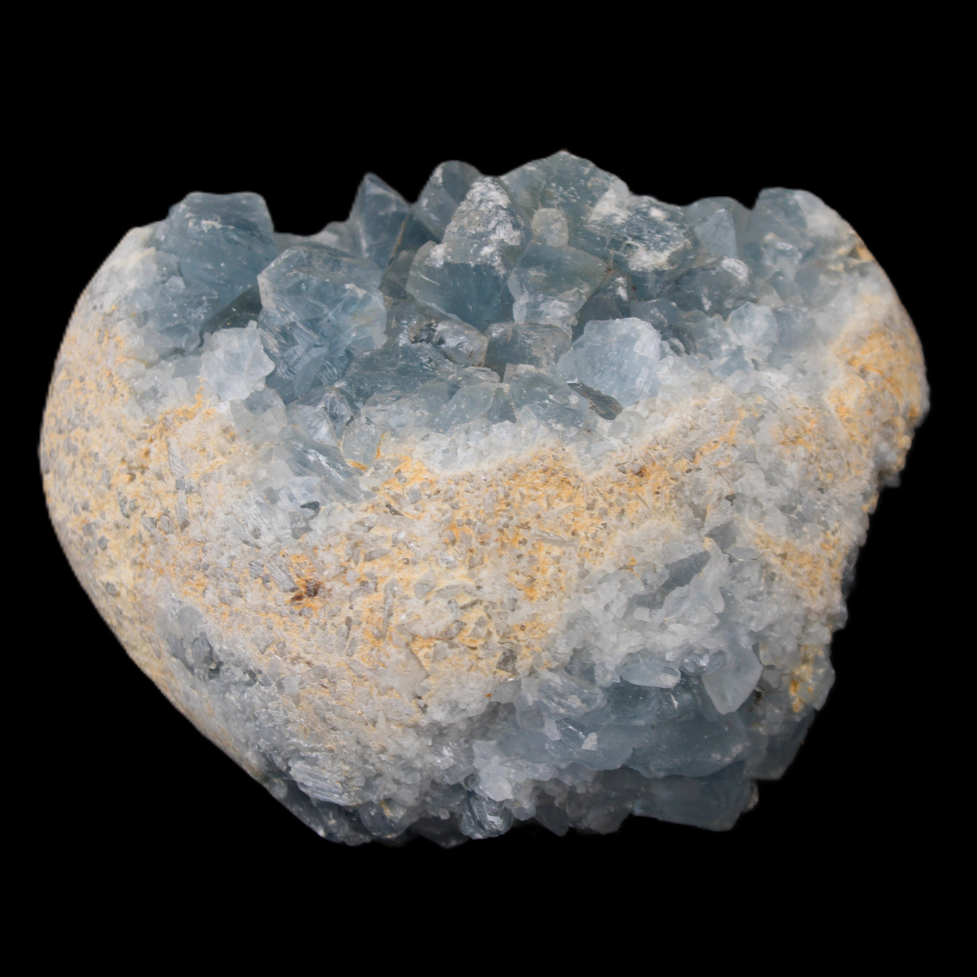 Blue Celestite 130*110*82mm 1784g in sunlight - Rocks and Things Store
