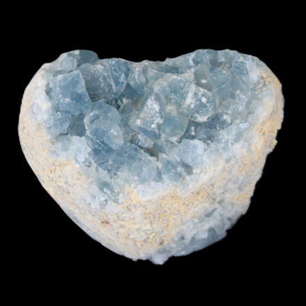 Blue Celestite 130*110*82mm 1784g in sunlight - Rocks and Things Store