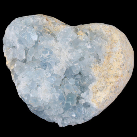 Blue Celestite 130*110*82mm 1784g in sunlight - Rocks and Things Store