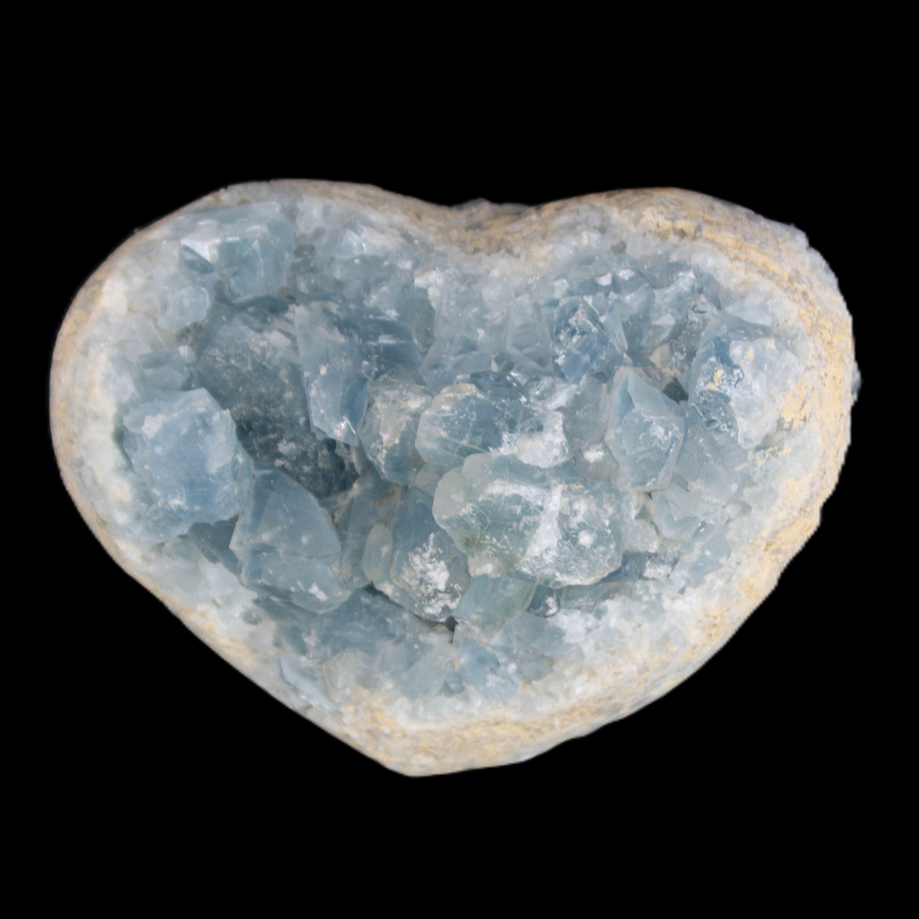 Blue Celestite 130*110*82mm 1784g in sunlight - Rocks and Things Store