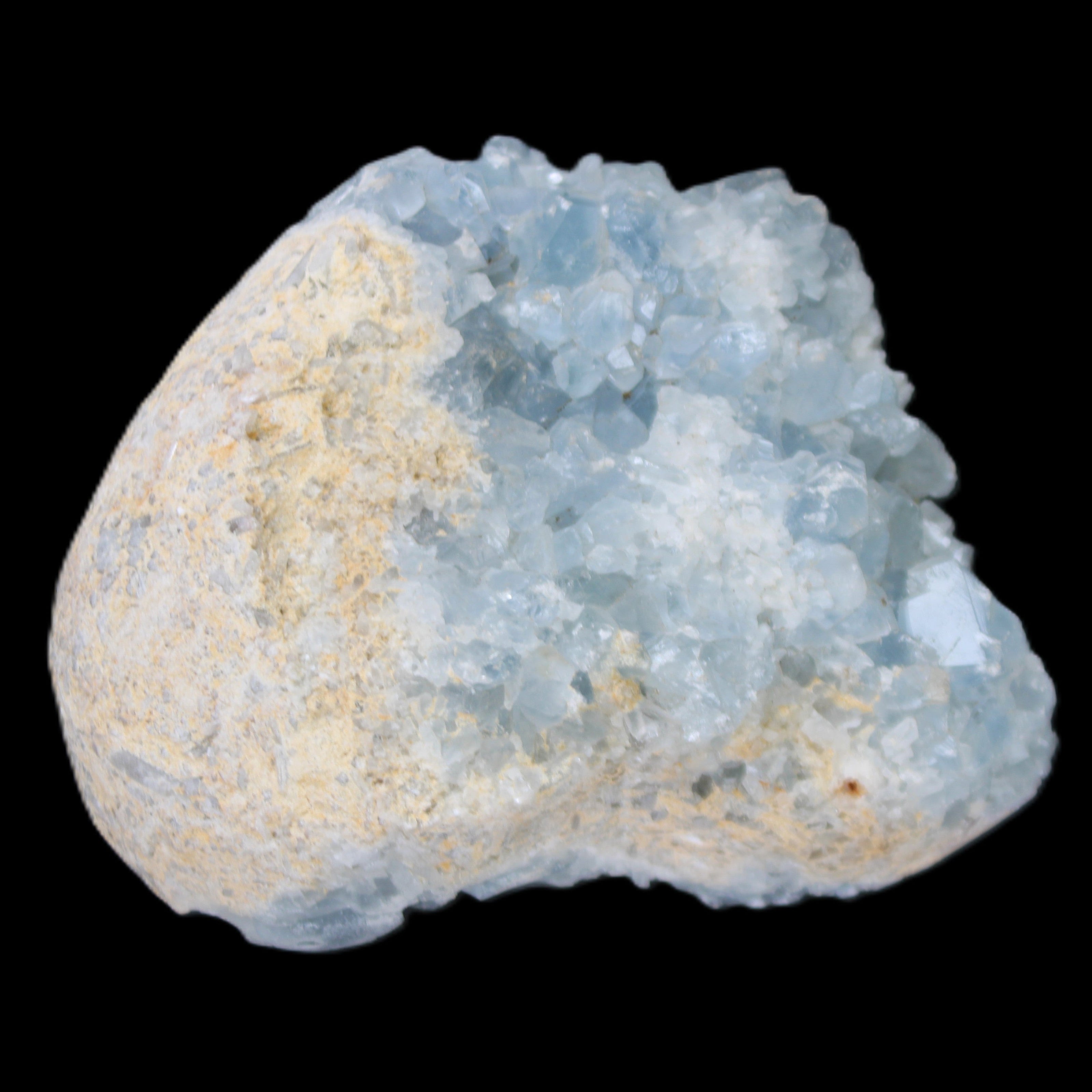 Blue Celestite 130*110*82mm 1784g in sunlight - Rocks and Things Store