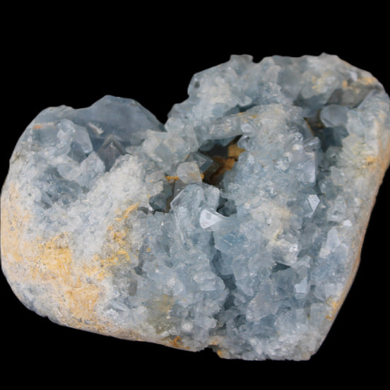 Celestite geode 147*119*59mm 1480g in sunlight - Rocks and Things Store