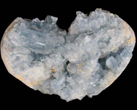 Celestite geode 147*119*59mm 1480g in sunlight - Rocks and Things Store