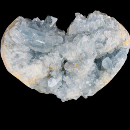 Celestite geode 147*119*59mm 1480g in sunlight - Rocks and Things Store