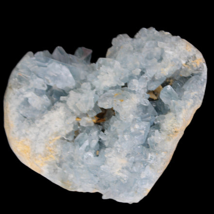 Celestite geode 147*119*59mm 1480g in sunlight - Rocks and Things Store