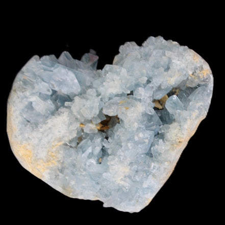 Celestite geode 147*119*59mm 1480g in sunlight - Rocks and Things Store