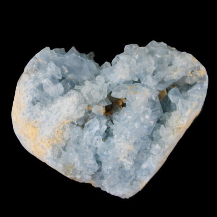 Celestite geode 147*119*59mm 1480g in sunlight - Rocks and Things Store