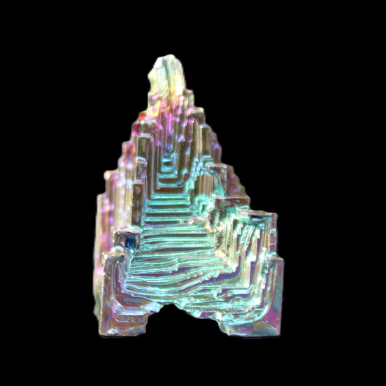 Bismuth castle crystal 34-37mm 34-38g in sunlight - Rocks and Things Store