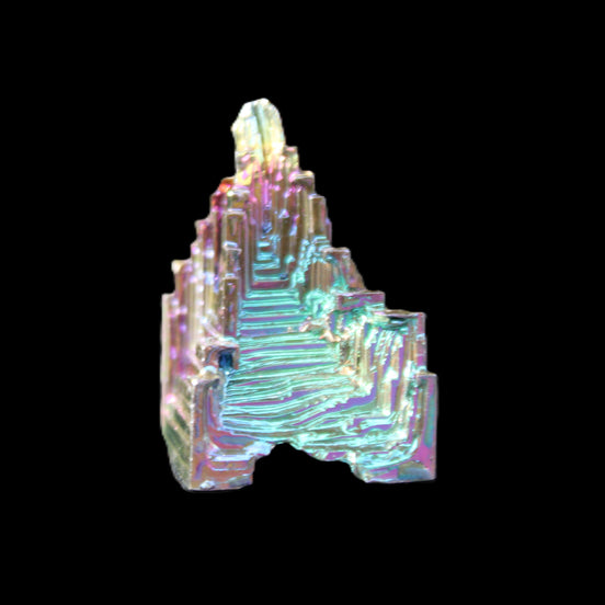 Bismuth castle crystal 34-37mm 34-38g in sunlight - Rocks and Things Store