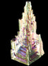 Bismuth castle crystal 41mm 22/25g in sunlight - Rocks and Things Store