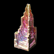 Bismuth castle crystal 41mm 22/25g in sunlight - Rocks and Things Store