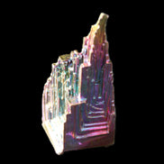Bismuth castle crystal 41mm 22/25g in sunlight - Rocks and Things Store