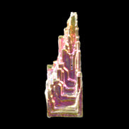 Bismuth castle crystal 41mm 22/25g in sunlight - Rocks and Things Store