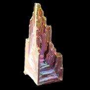 Bismuth castle crystal 41mm 22/25g in sunlight - Rocks and Things Store