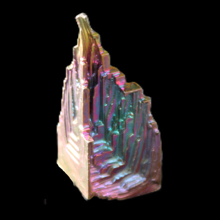 Bismuth castle crystal 41mm 22/25g in sunlight - Rocks and Things Store