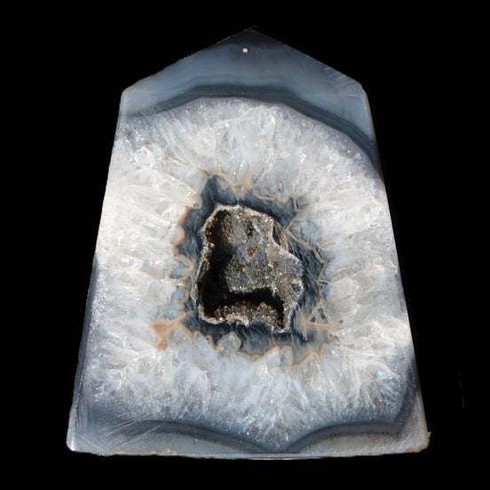 Onyx Agate wand 59*48*9mm 67/70g in sunlight - Rocks and Things Store