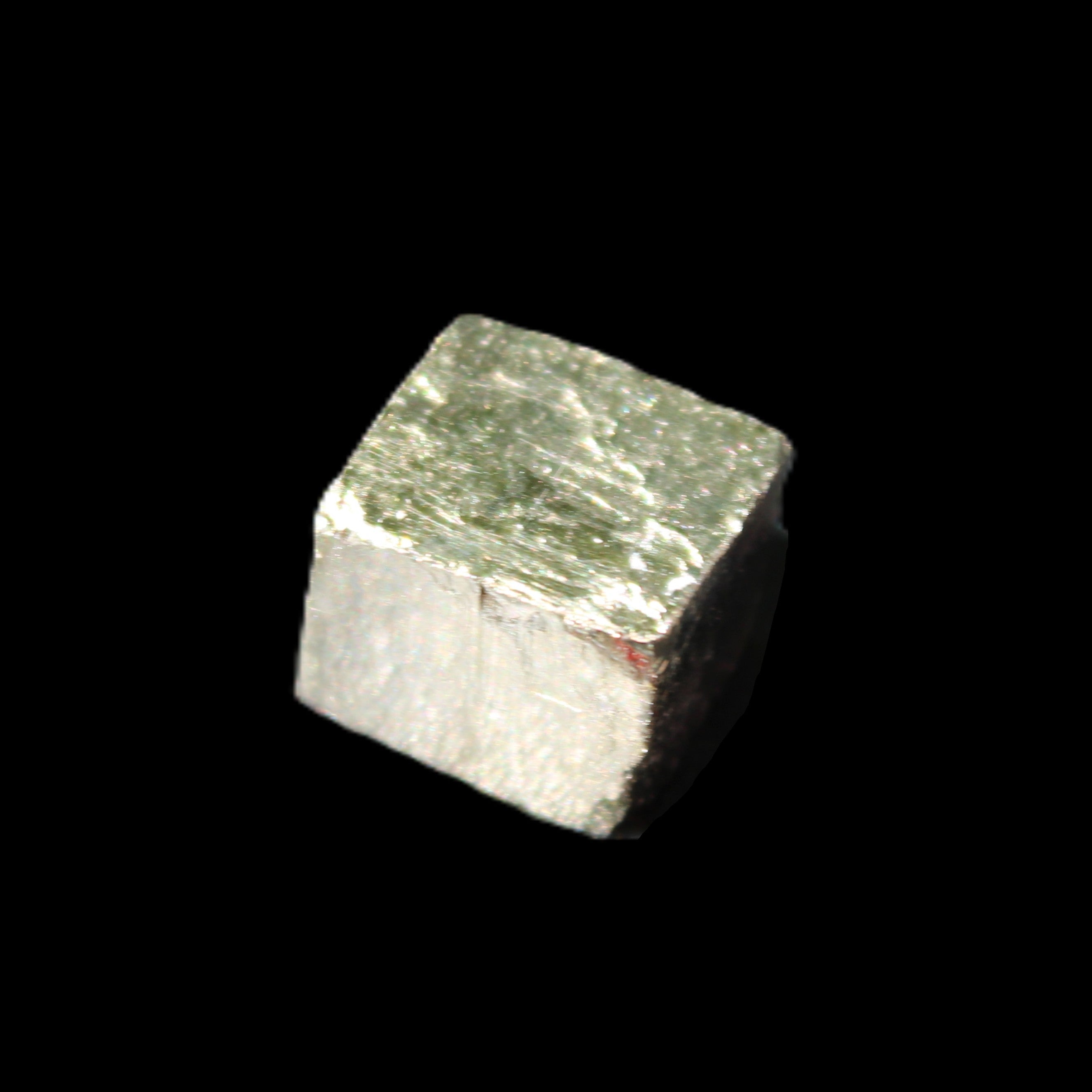 Pyrite cubic crystal from Peru 9-13mm 3-6g in sunlight - Rocks and Things Store