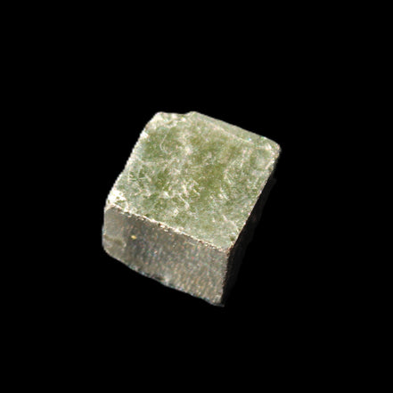 Pyrite cubic crystal from Peru 9-13mm 3-6g in sunlight - Rocks and Things Store