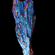 Titanium electroplated Tourmaline feather crystal 12-15g in sunlight - Rocks and Things Store