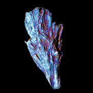 Titanium electroplated Tourmaline feather crystal 12-15g in sunlight - Rocks and Things Store