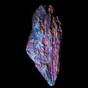 Titanium electroplated Tourmaline feather crystal 12-15g in sunlight - Rocks and Things Store