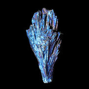 Titanium electroplated Tourmaline feather crystal 12-15g in sunlight - Rocks and Things Store