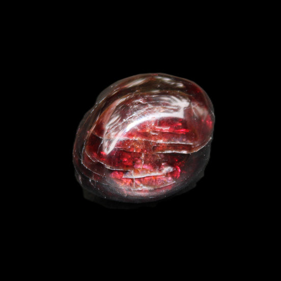 Garnet polished crystal 25mm 23.8g in sunlight - Rocks and Things Store