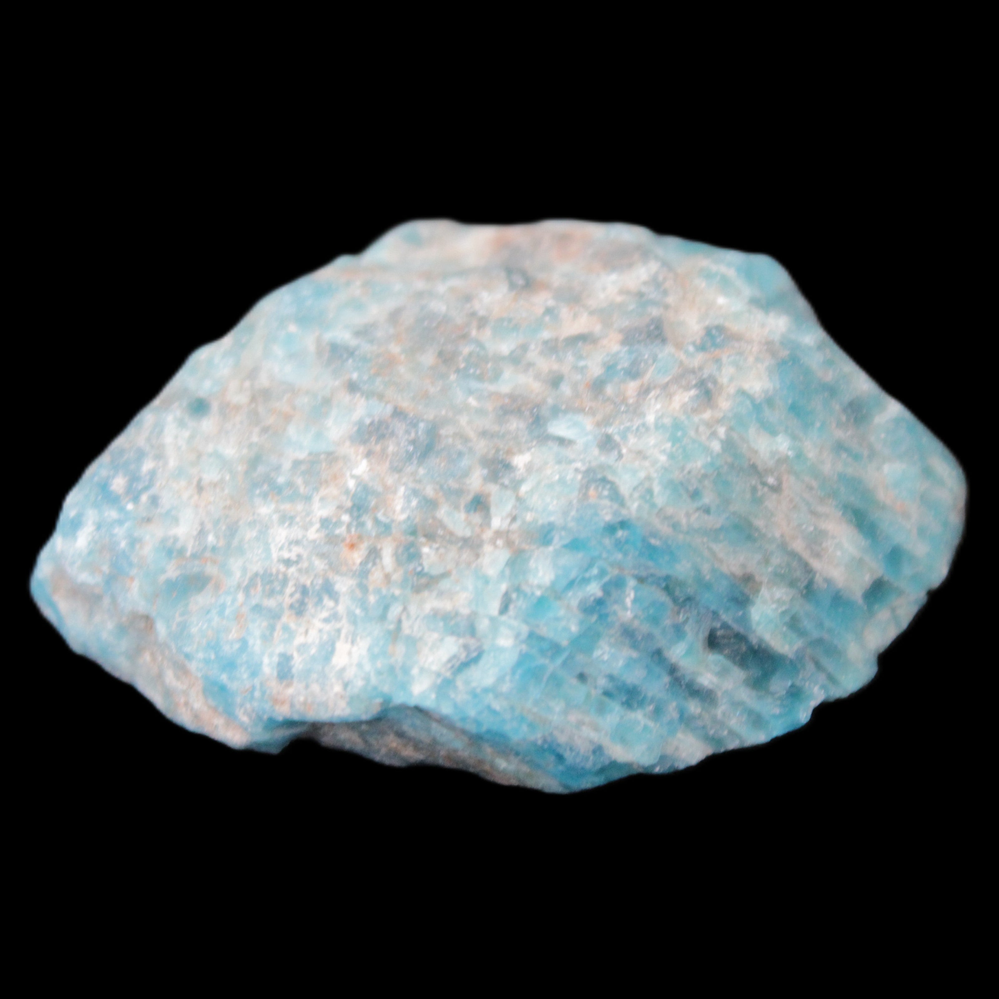 Apatite natural crystal 50*36*15mm 48g in sunlight - Rocks and Things Store