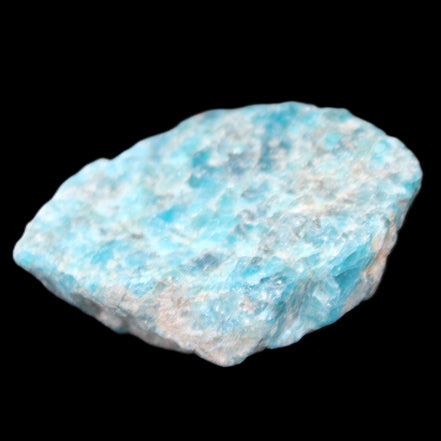 Apatite natural crystal 50*36*15mm 48g in sunlight - Rocks and Things Store