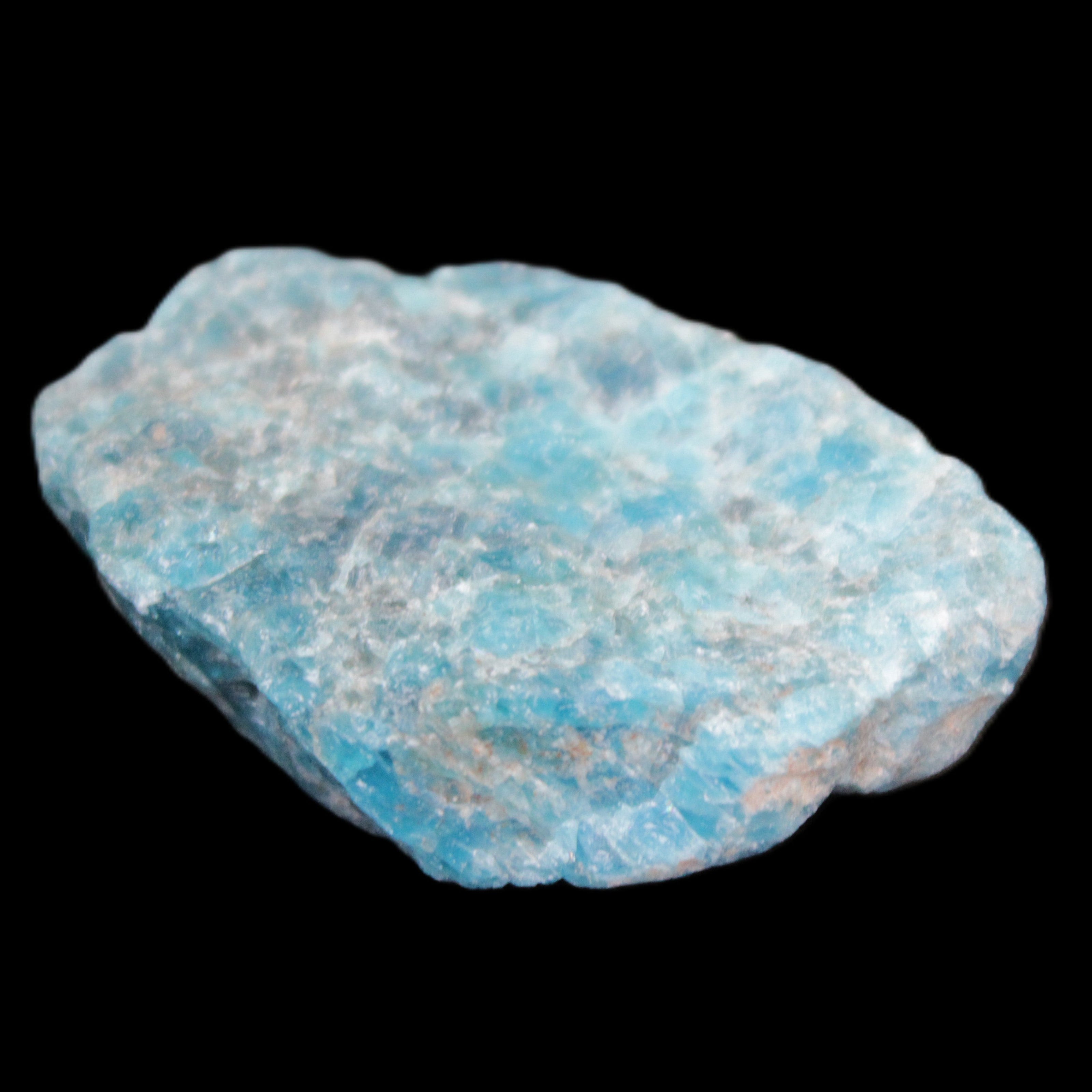 Apatite natural crystal 50*36*15mm 48g in sunlight - Rocks and Things Store