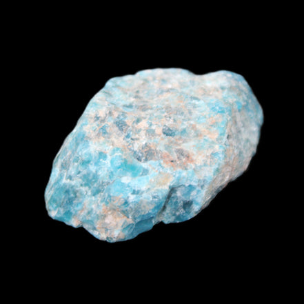 Apatite natural crystal 50*36*15mm 48g in sunlight - Rocks and Things Store