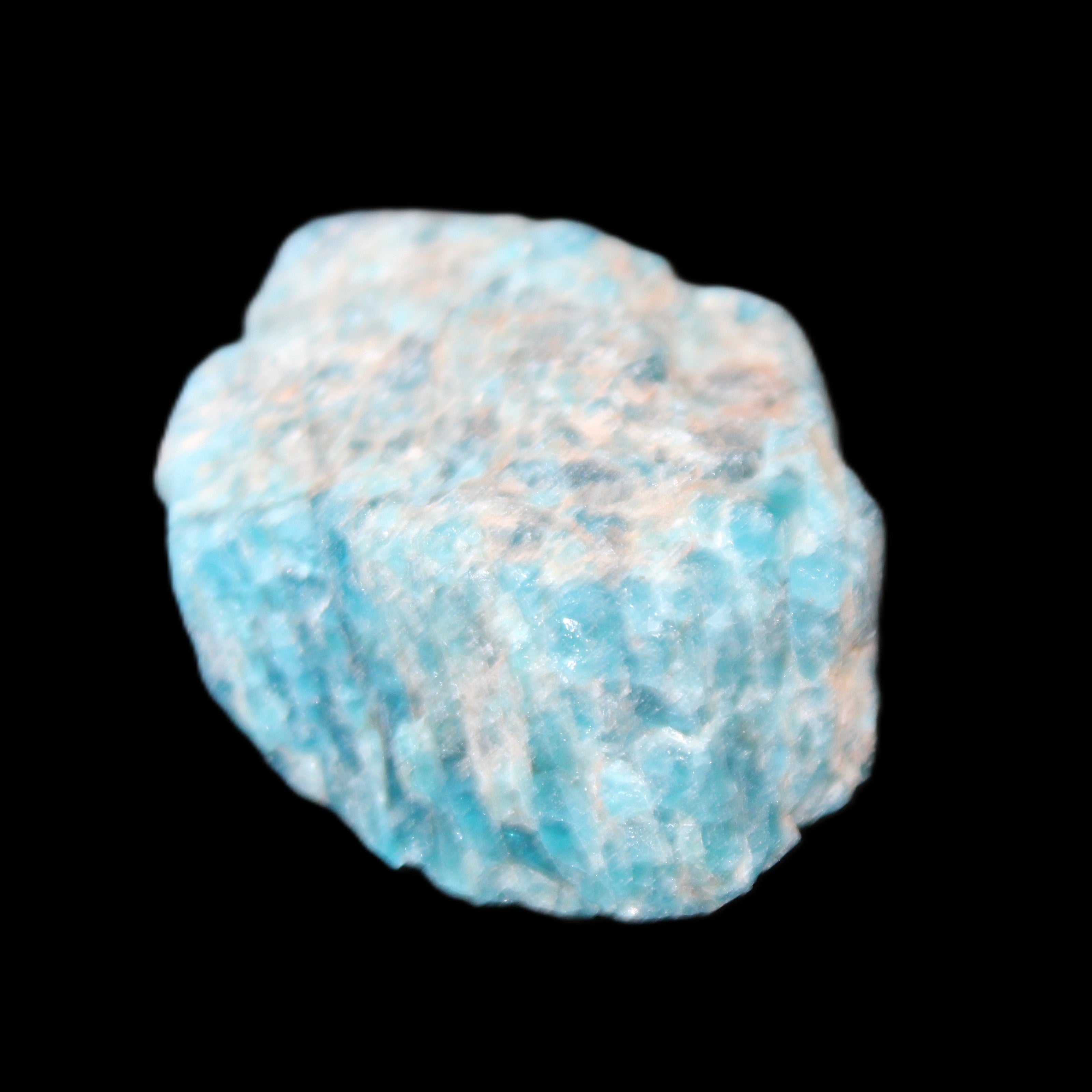 Apatite natural crystal 50*36*15mm 48g in sunlight - Rocks and Things Store