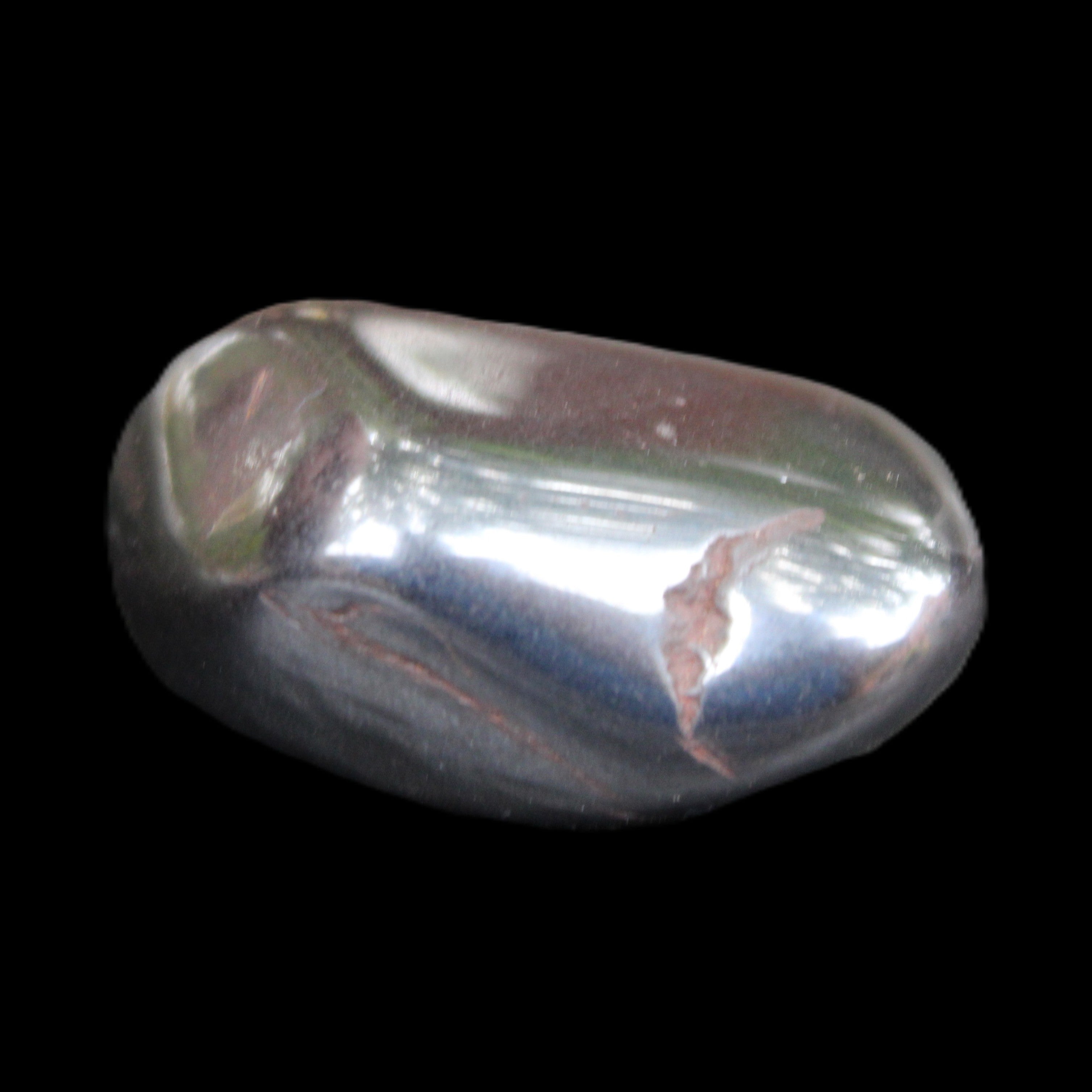 Hematite Terahertz stone 35*23*16mm 52g in sunlight - Rocks and Things Store