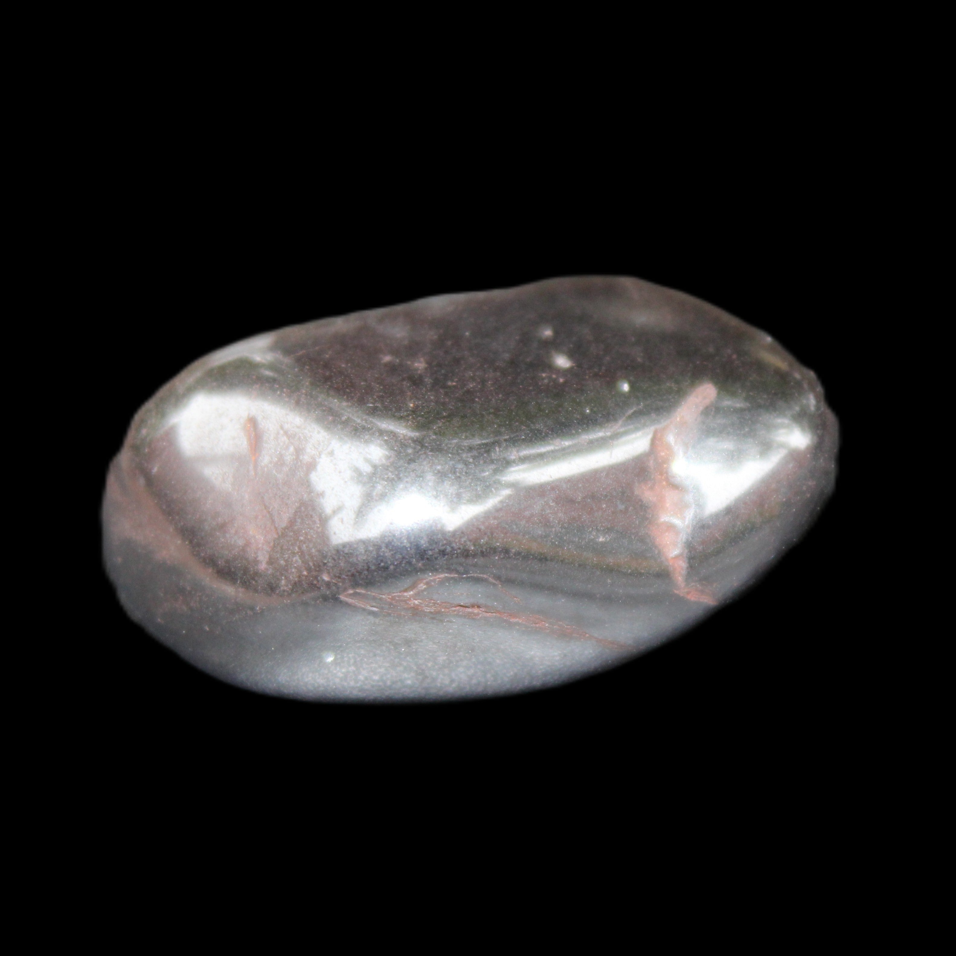 Hematite Terahertz stone 35*23*16mm 52g in sunlight - Rocks and Things Store