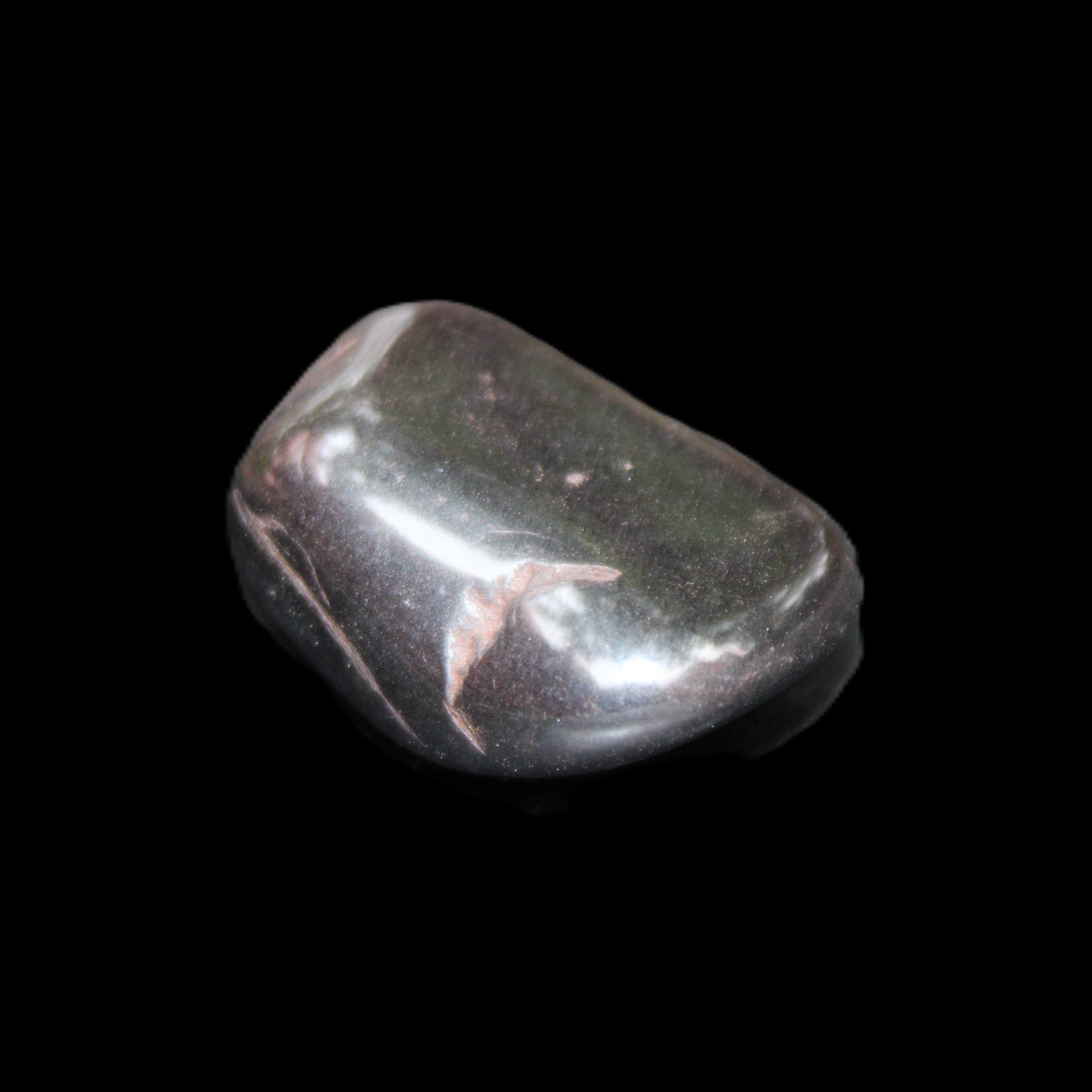 Hematite Terahertz stone 35*23*16mm 52g in sunlight - Rocks and Things Store