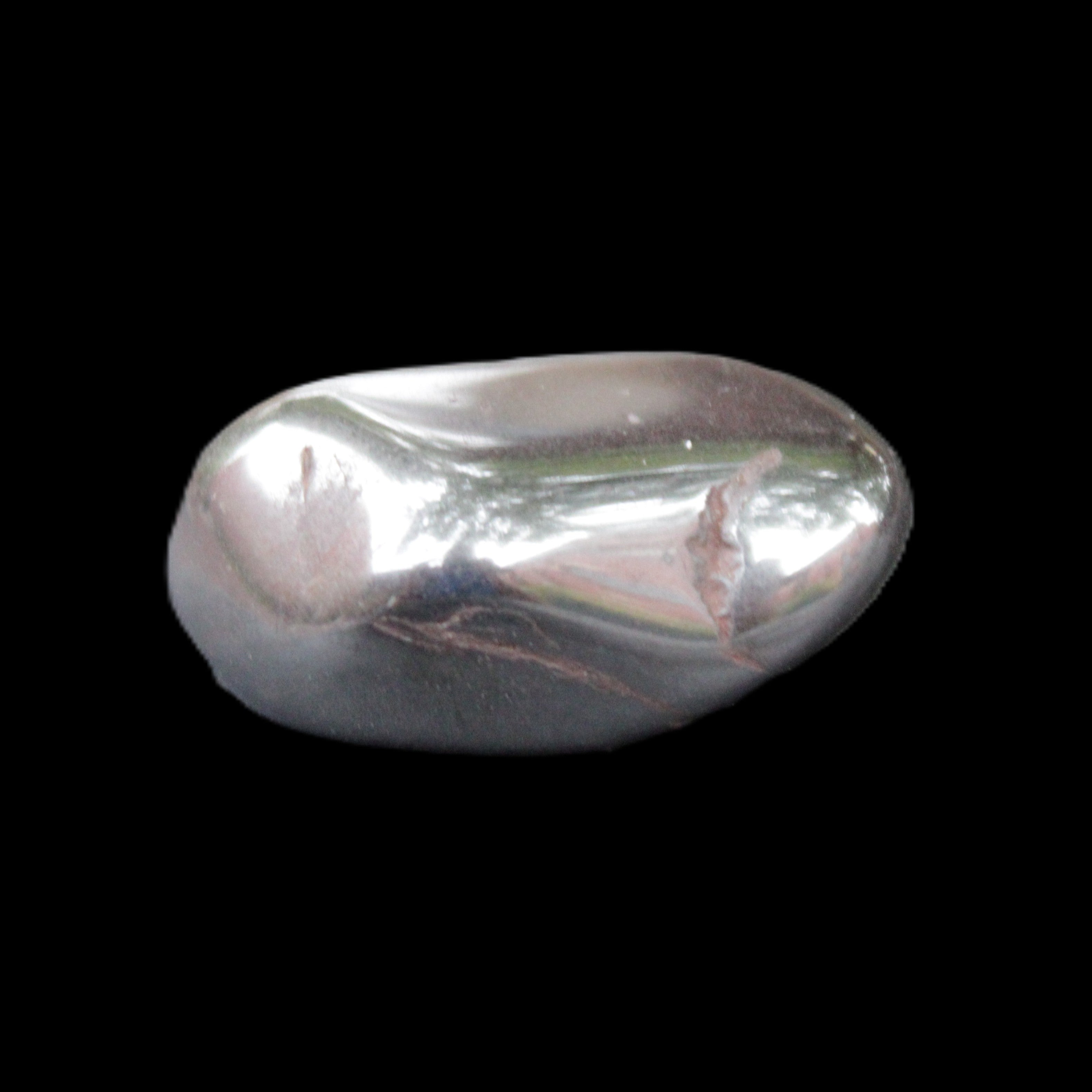 Hematite Terahertz stone 35*23*16mm 52g in sunlight - Rocks and Things Store