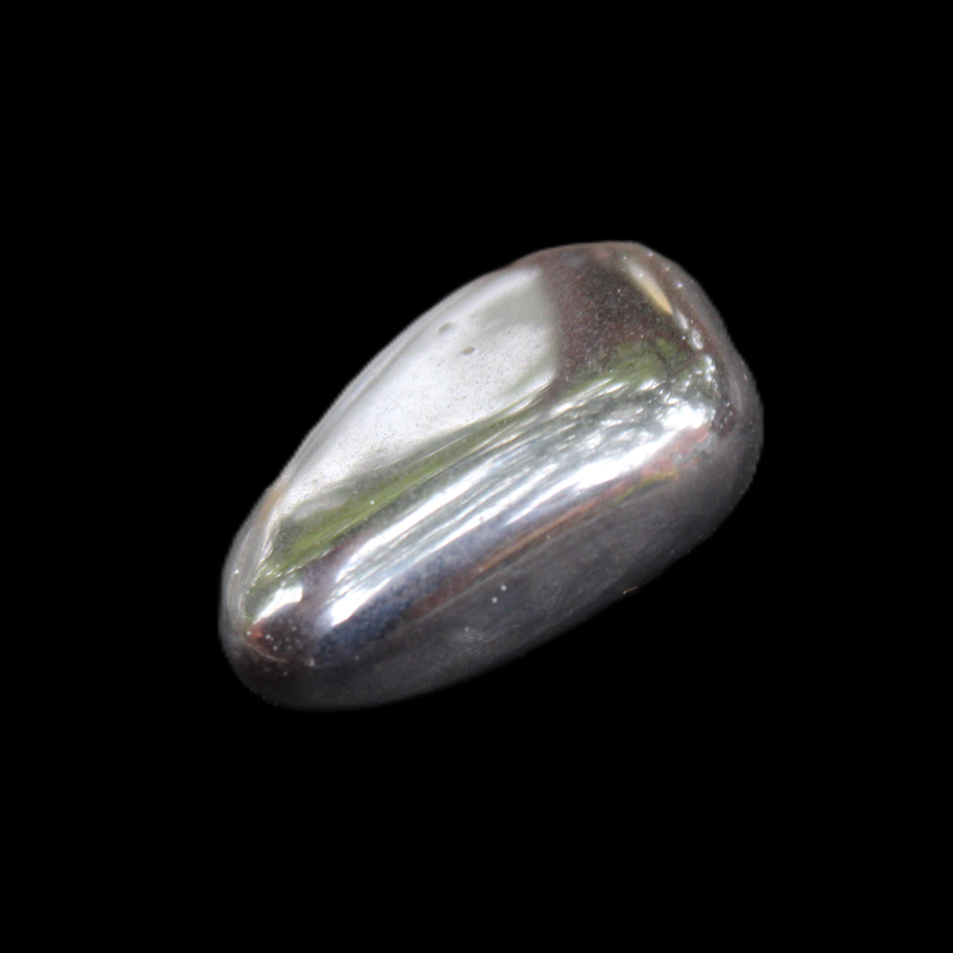 Hematite Terahertz stone 32*22*10mm 25.8g in sunlight - Rocks and Things Store