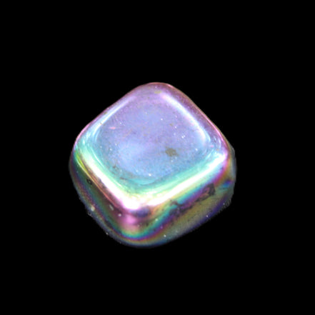 Rainbow Hematite polished stone 25*22*10mm 18g in sunlight - Rocks and Things Store