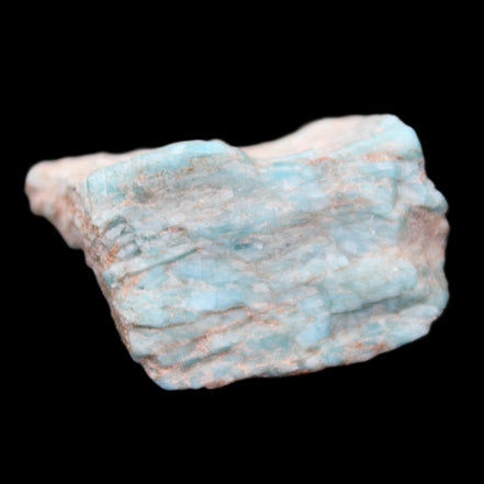 Amazonite Aqua Blue natural stone 37*30*24mm 42.7g in sunlight - Rocks and Things Store