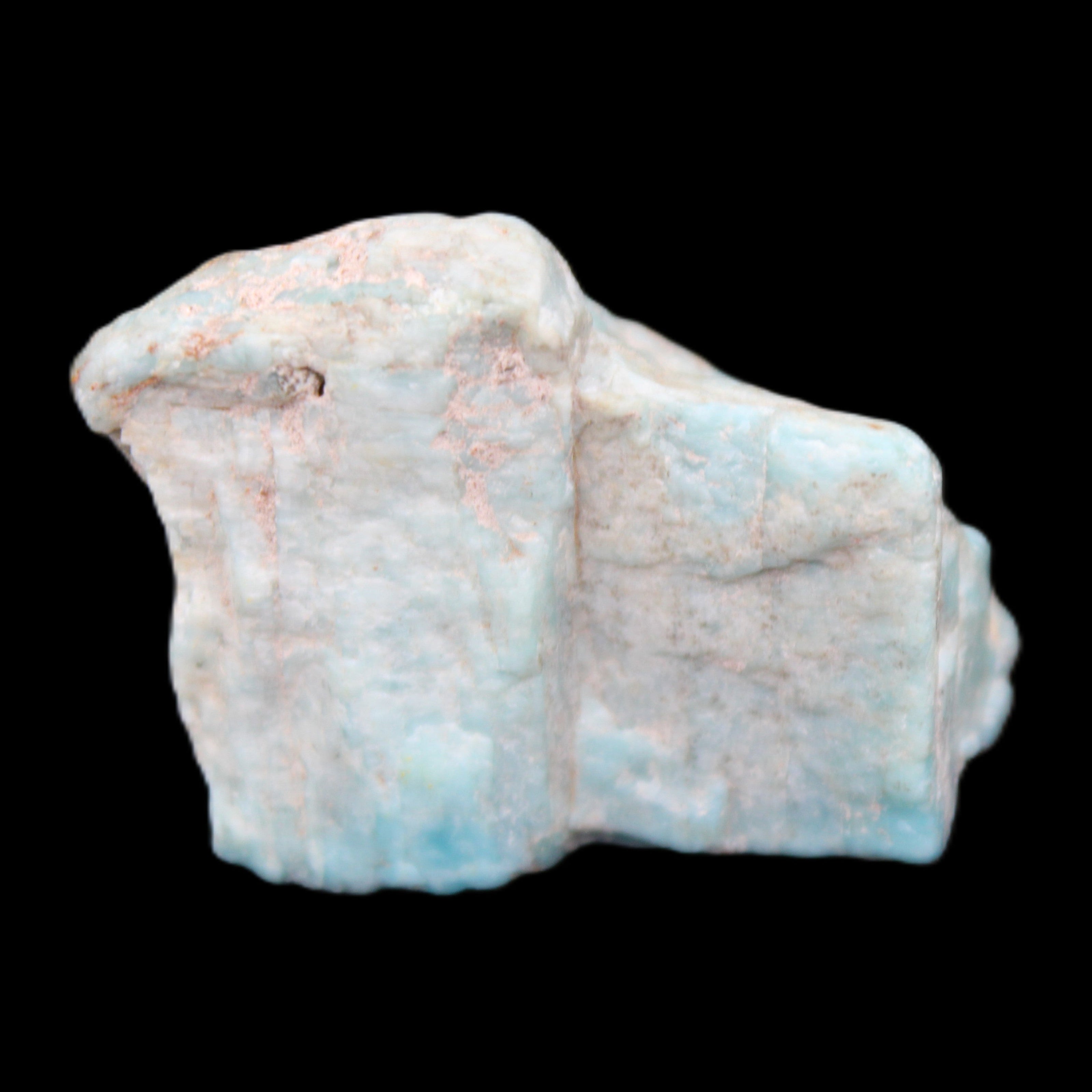 Amazonite Aqua Blue natural stone 37*30*24mm 42.7g in sunlight - Rocks and Things Store