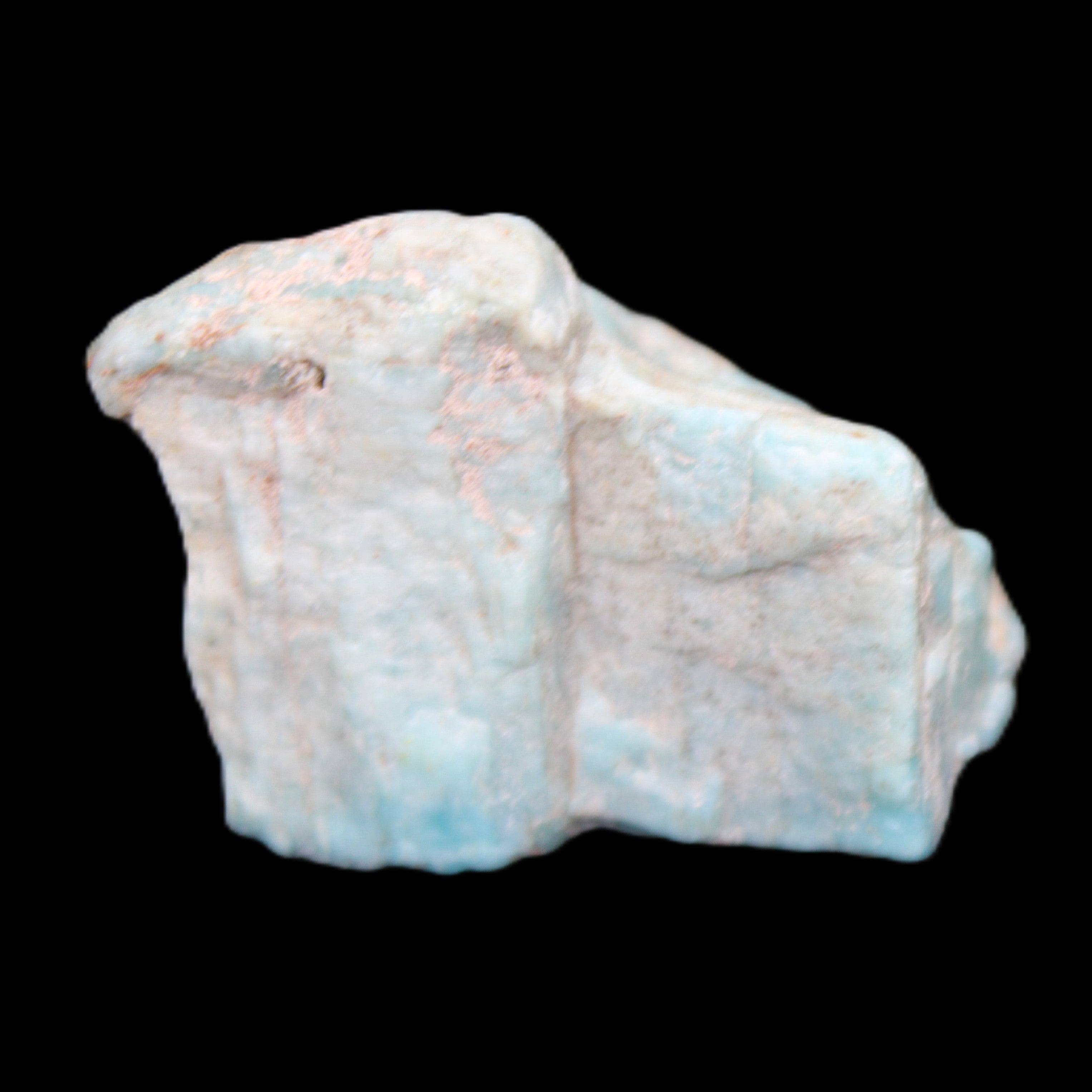 Amazonite Aqua Blue natural stone 37*30*24mm 42.7g in sunlight - Rocks and Things Store