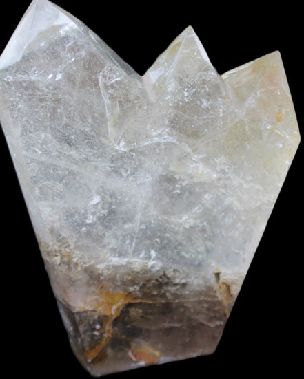 Clear Quartz multi-point obelisk 178*145*43mm 1395g in sunlight - Rocks and Things Store